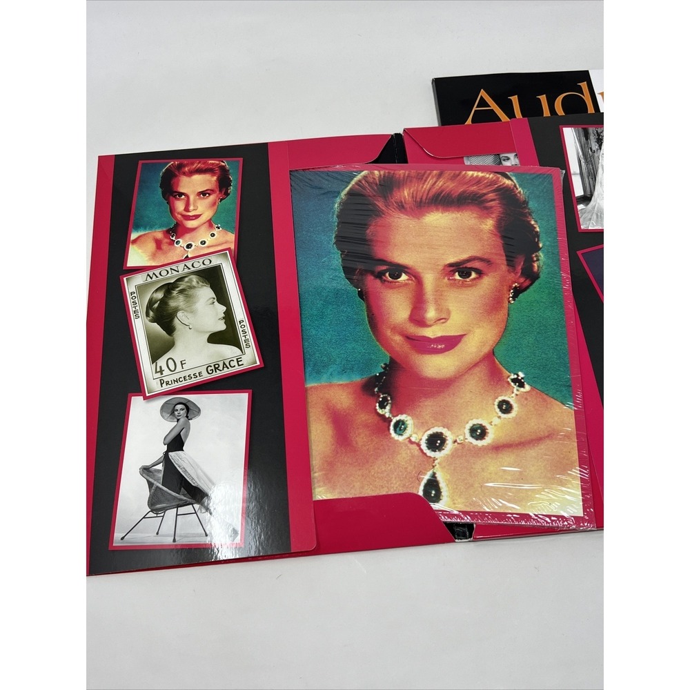 Audrey Hepburn & Grace Kelly Hollywood Legend to Style Icon 6 FREE 8x10 Prints - Picture 3 of 9